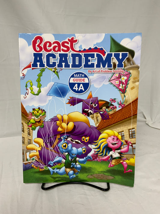 Beast Academy Level 4 Math - Set of 8