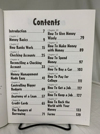 Money Matters for Teens Workbook (Age 15-18 Edition)