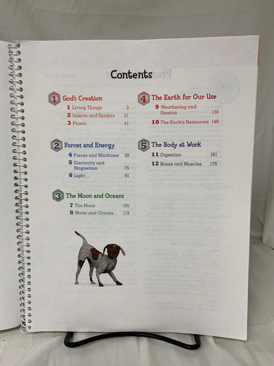 BJU Science 4 (4th Ed.) Activity Manual Answer Key