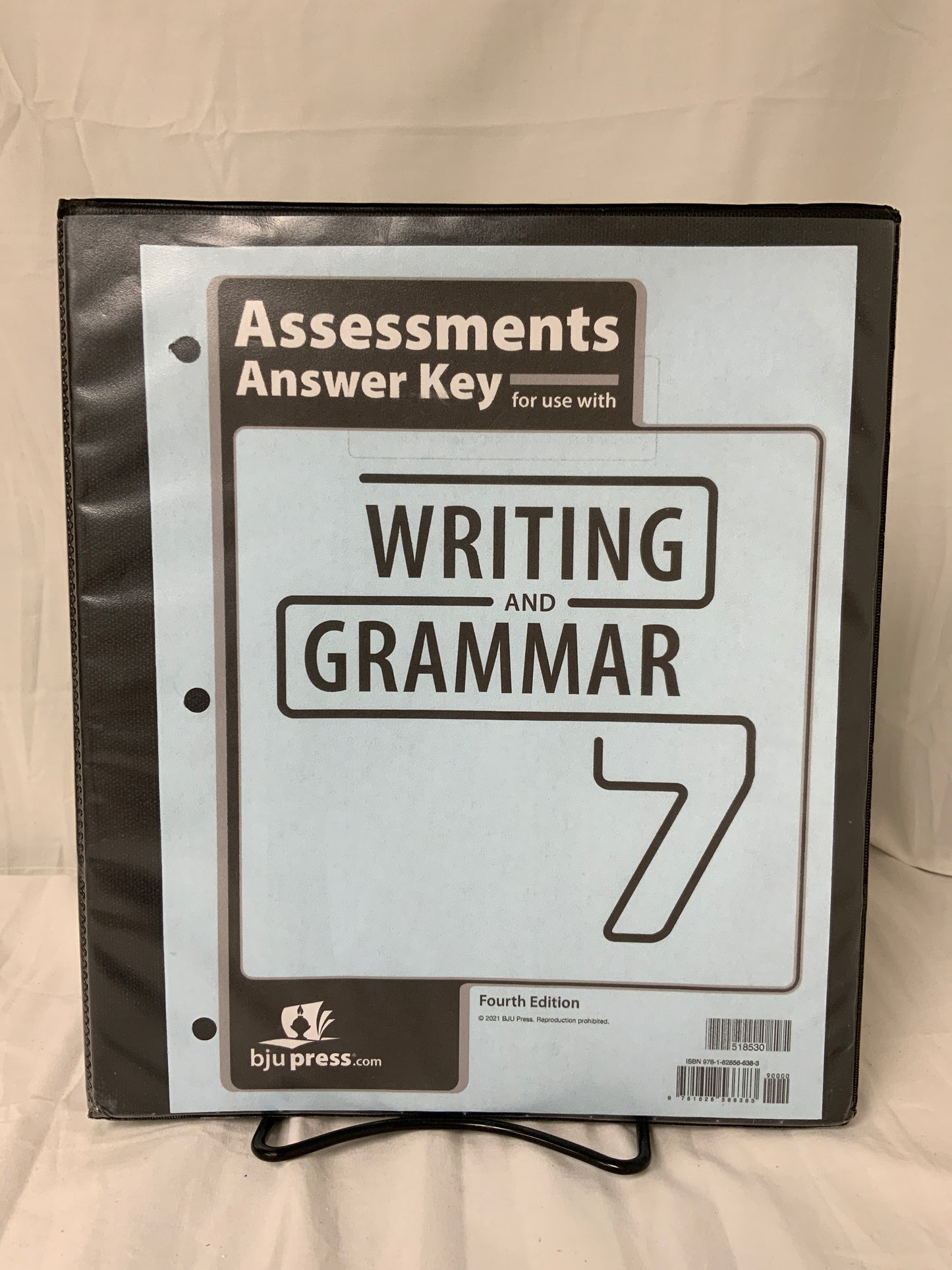 BJU Writing and Grammar 7 (4th Ed.) Assessments Answer Key