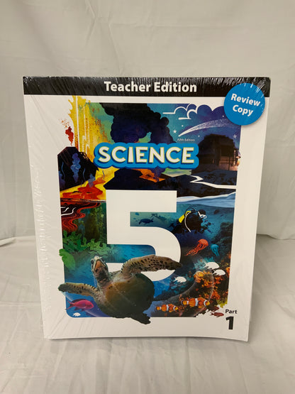 BJU Science 5 (5th Ed.) Teacher Edition Review Copies