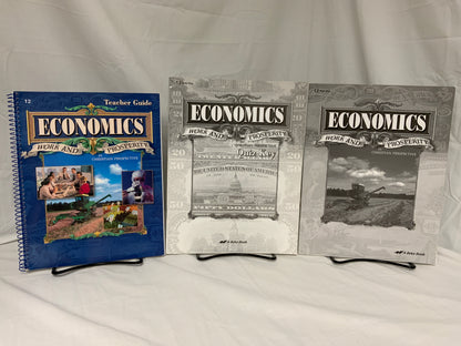 Abeka Economics: Work and Prosperity (2nd Ed.) Set of 3