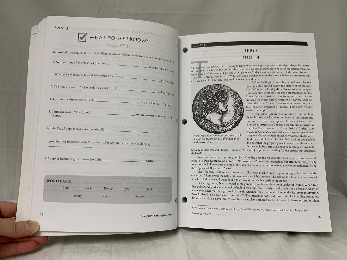 The Mystery of History Volume II (1st Ed.) Companion Guide
