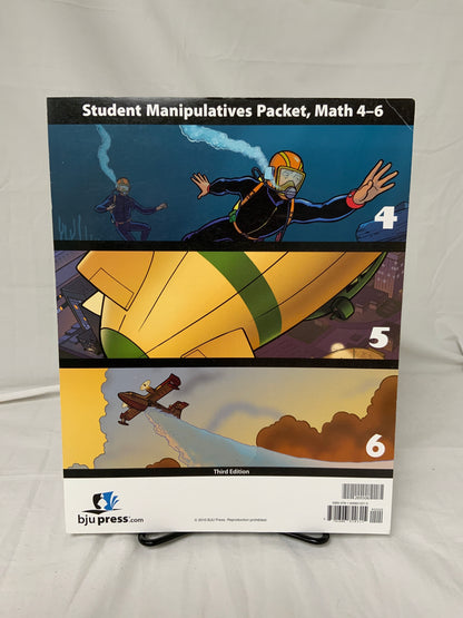 BJU Math 4-6 (3rd Ed.) Student Manipulatives Packet