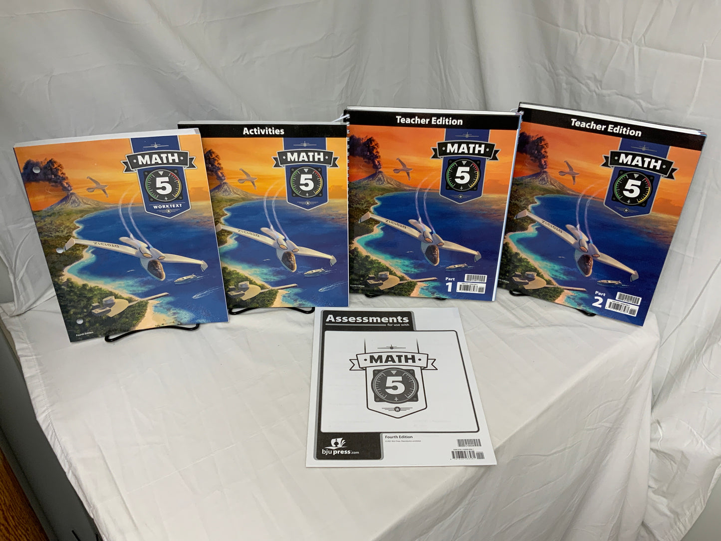 BJU Math 5 (4th Ed.) Set of 5