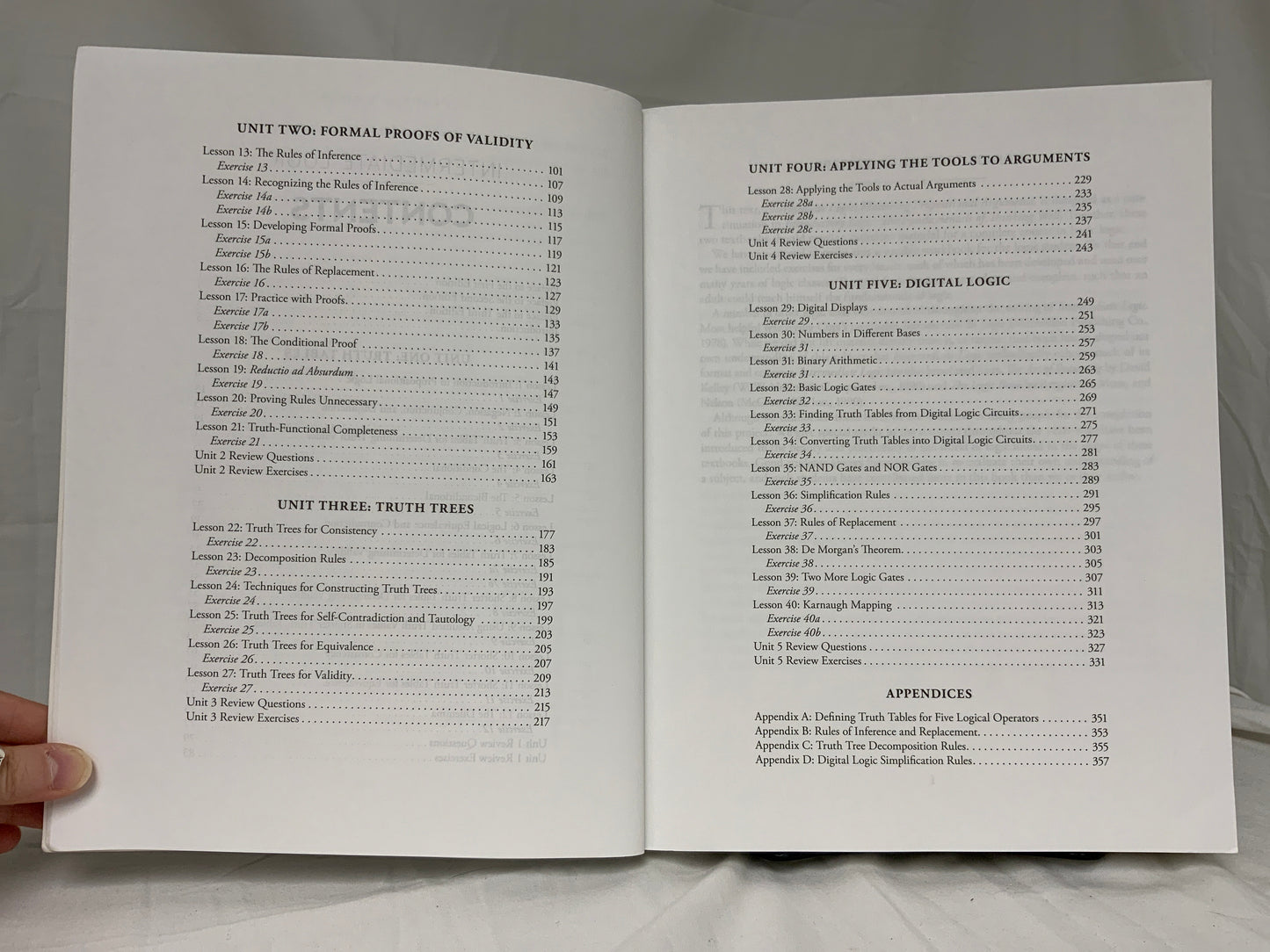 Intermediate Logic (3rd Ed.) Set of 2