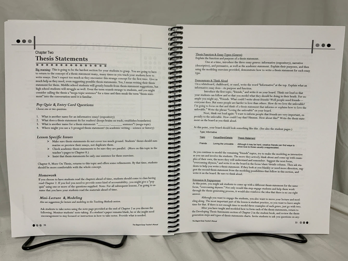 The Elegant Essay Writing Lessons (3rd Ed.) Teacher's Manual
