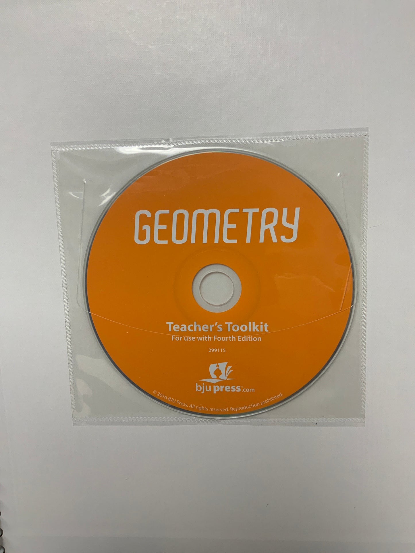 BJU Geometry (4th Ed.) Set of 5