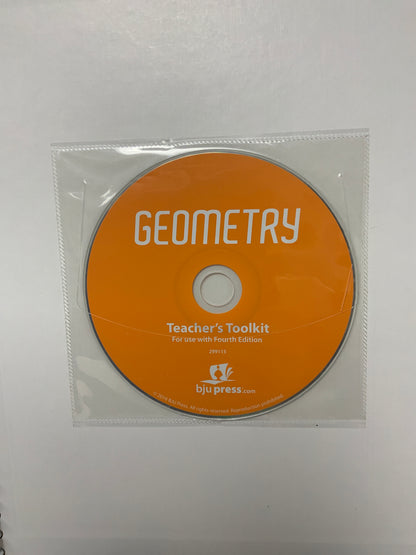 BJU Geometry (4th Ed.) Set of 5