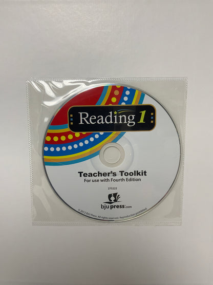 BJU Reading 1 (4th Ed.) Teacher's Edition