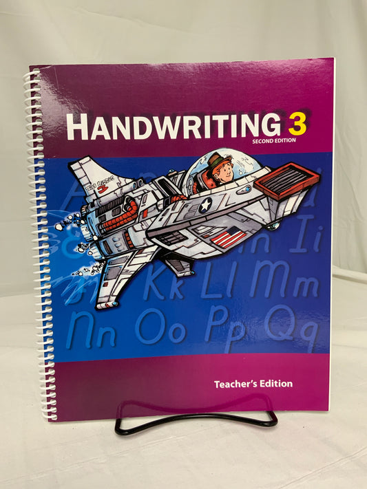 BJU Handwriting 3 (2nd Ed.) Teacher's Edition