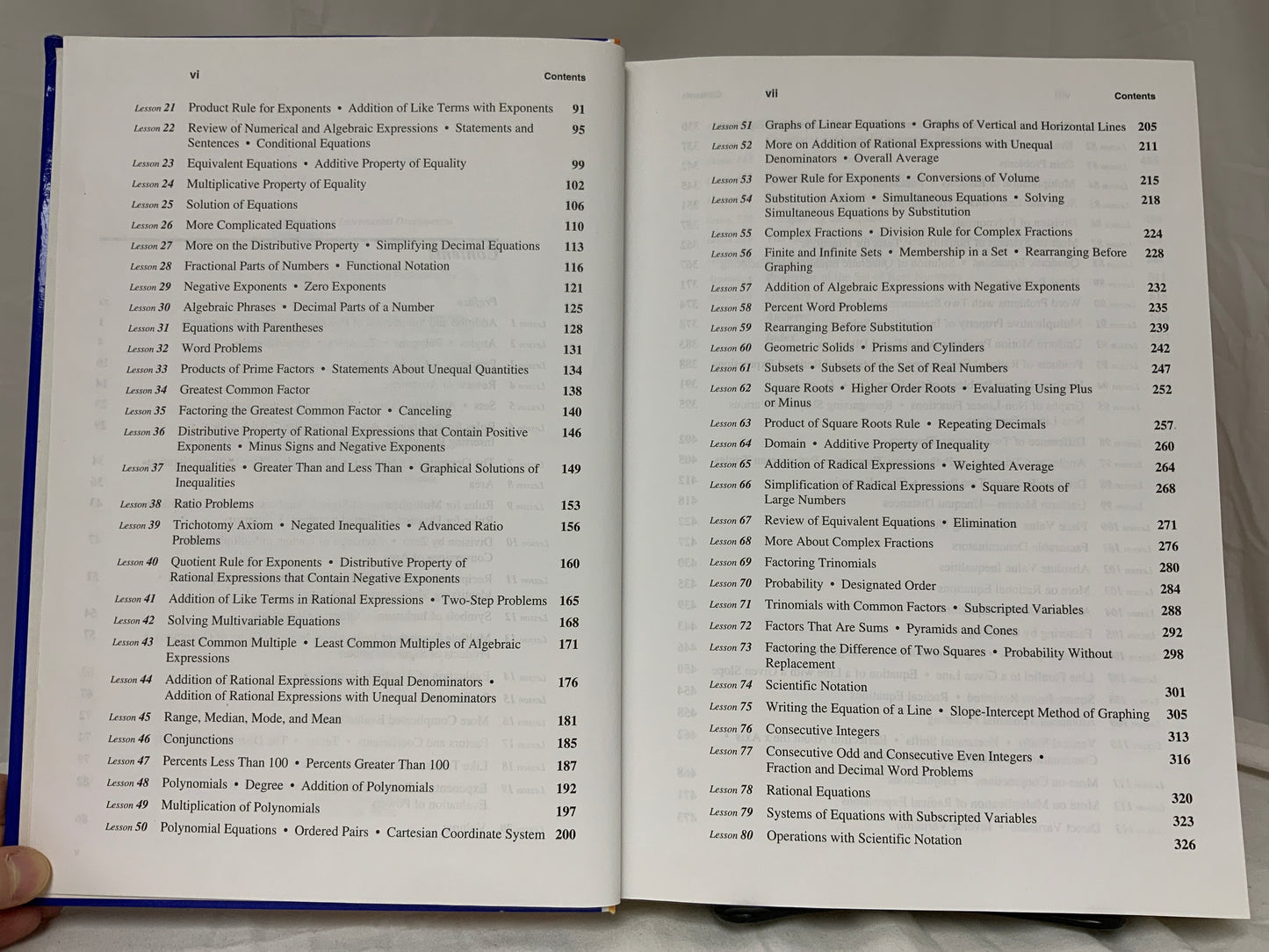 Saxon Algebra 1 (3rd Ed.) Textbook