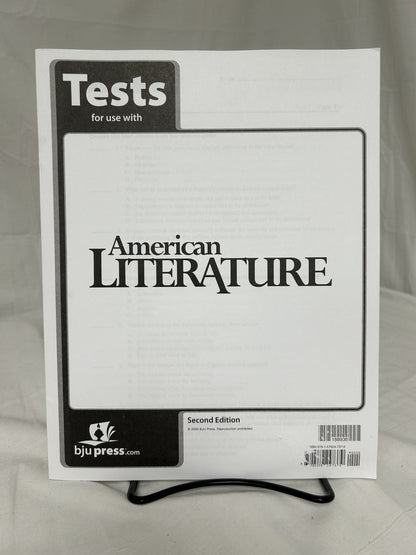BJU American Literature (2nd Ed.) Set of 5