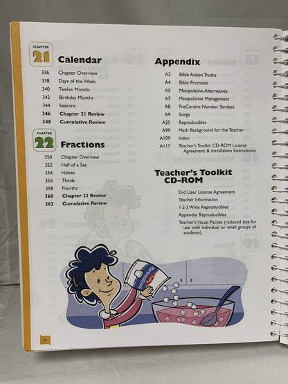 BJU Math K5 (3rd Ed.) Teacher's Edition