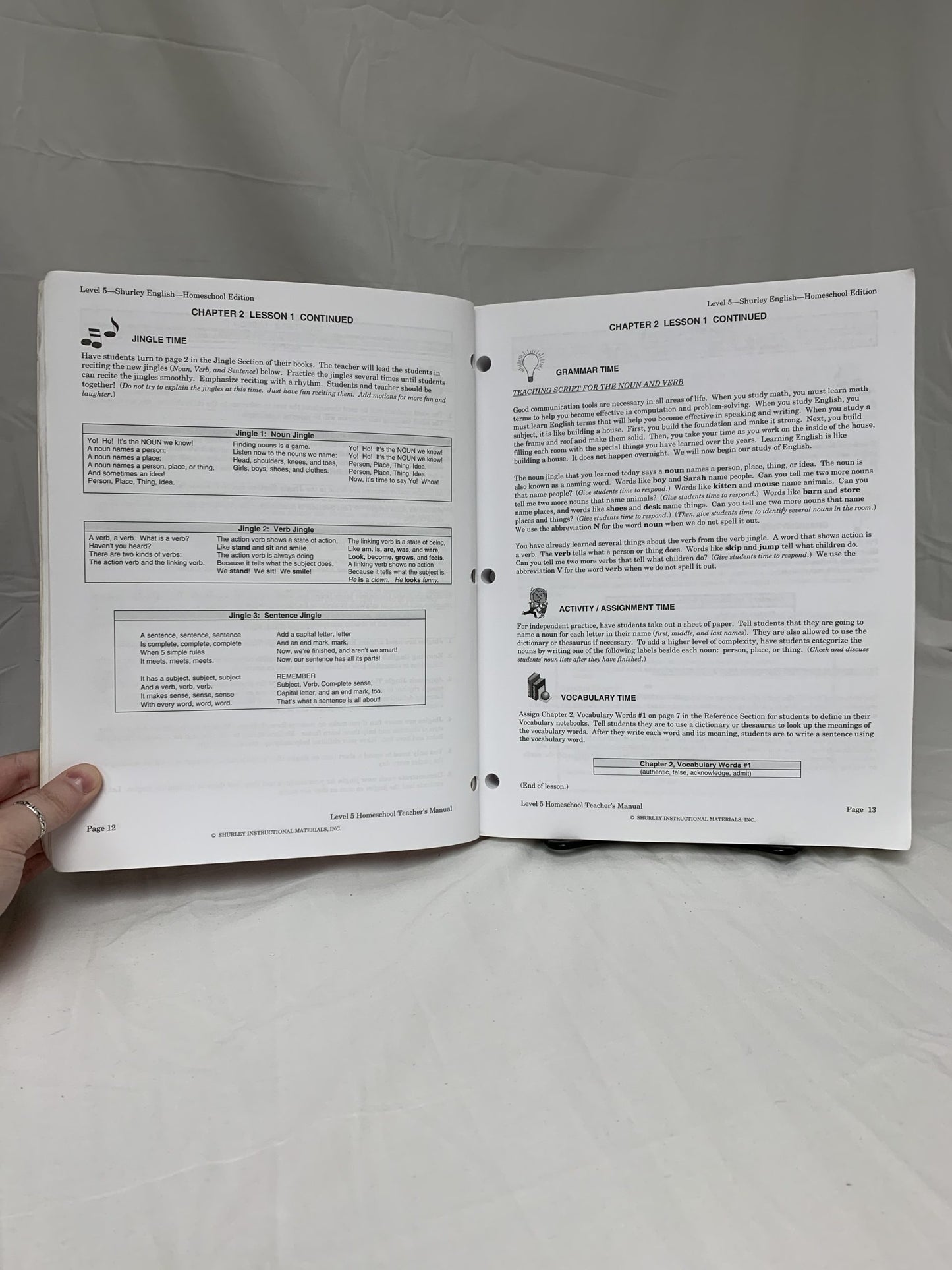 Shurley English Homeschooling Level 5 Teacher's Manual