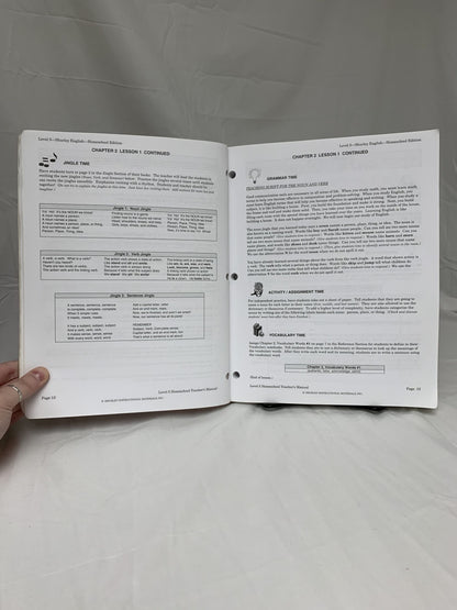 Shurley English Homeschooling Level 5 Teacher's Manual