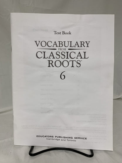 Vocabulary from Classical Roots Book 6 - Set of 2