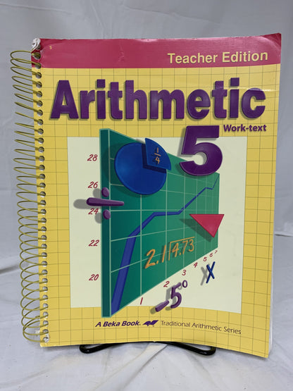 Abeka Arithmetic 5 (3rd Ed.) Set of 2