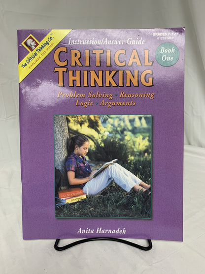 Critical Thinking Book One Set of 2