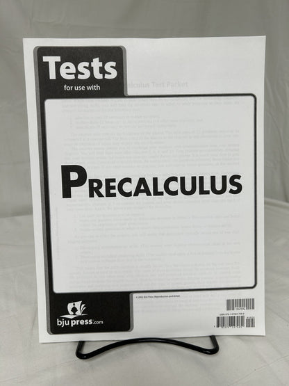 BJU Precalculus (1st Ed.) Set of 5