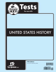 United States History Tests Answer Key (5th ed.)