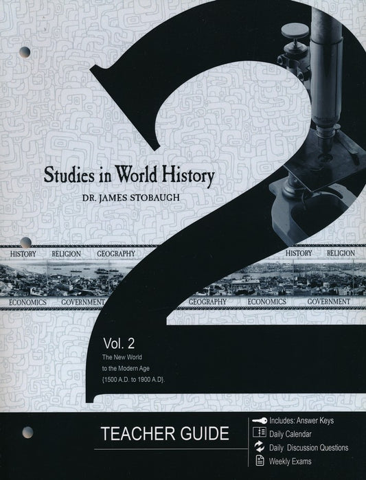 Studies in World History 2 Teacher Guide