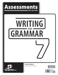 Writing & Grammar 7 Assessments, 4th ed.