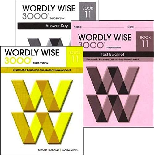 Wordly Wise 3000 Book 11 (3rd Ed.) Set of 3