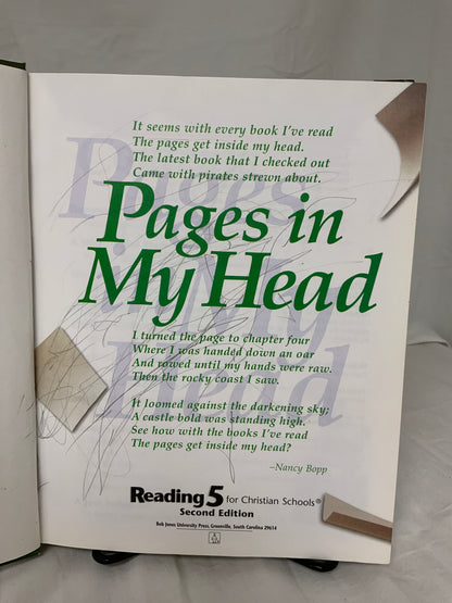 BJU Reading 5 (2nd Ed.) Textbook