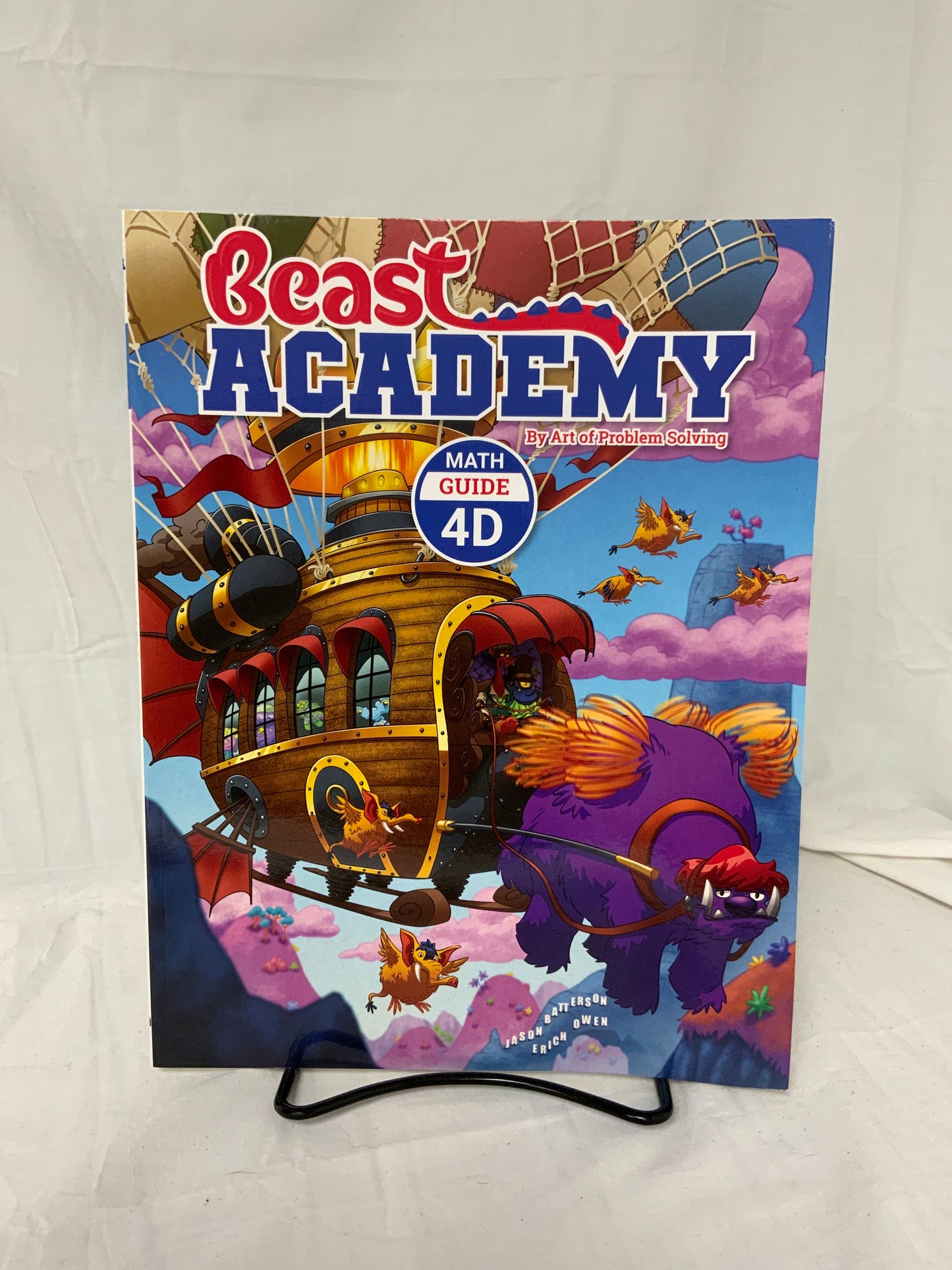 Beast Academy Level 4 Math - Set of 8