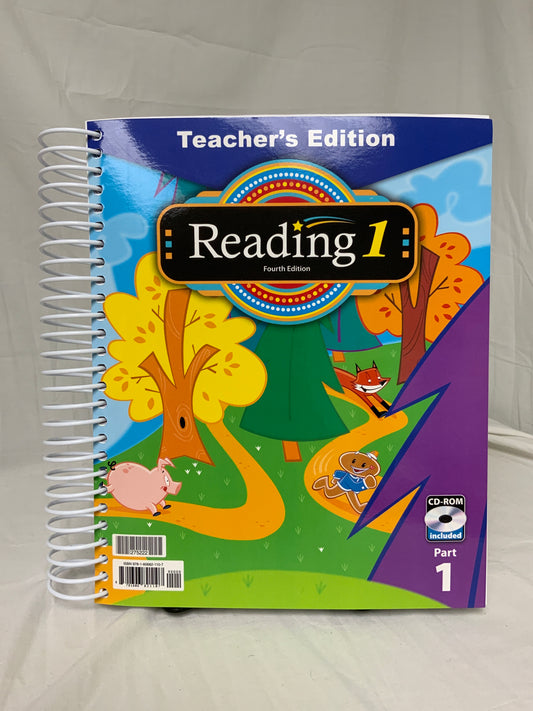 BJU Reading 1 (4th Ed.) Teacher's Edition