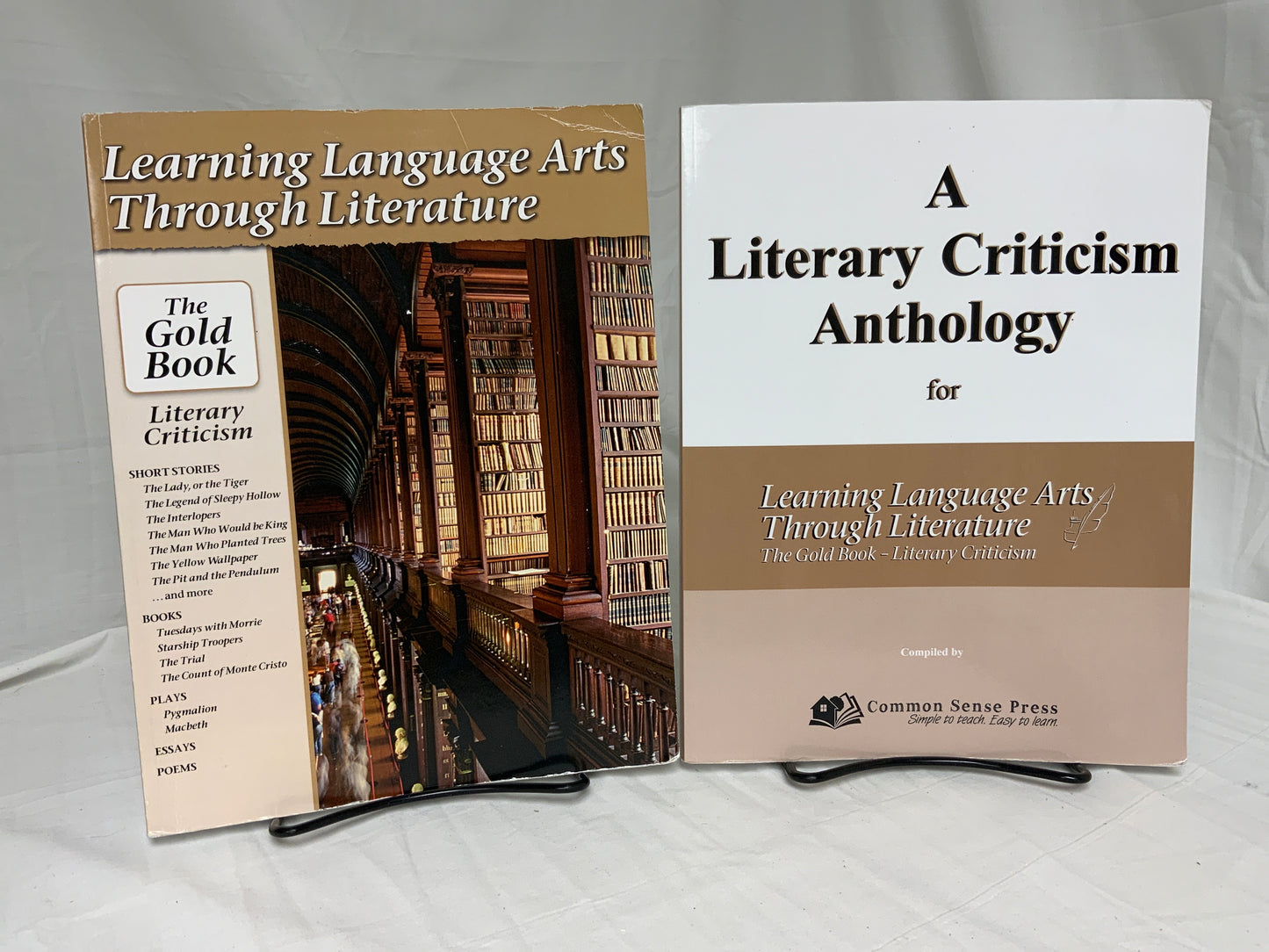 Learning Language Arts Through Literature - The Gold Book - Literary Criticism Set of 2