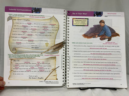 BJU Reading 6 (2nd Ed.) Worktext Answer Key