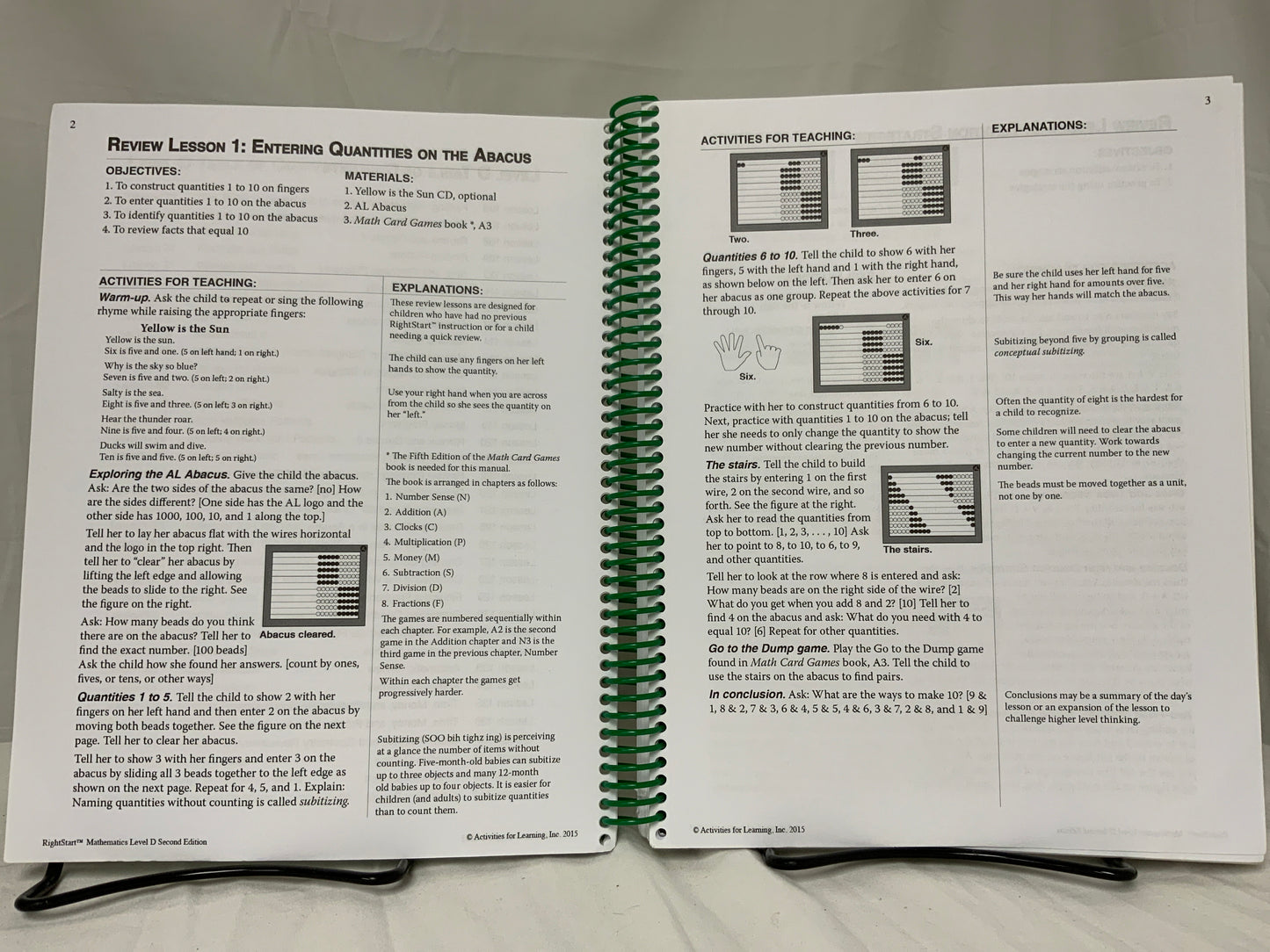 RightStart Mathematics Level D Lessons (2nd Ed.)