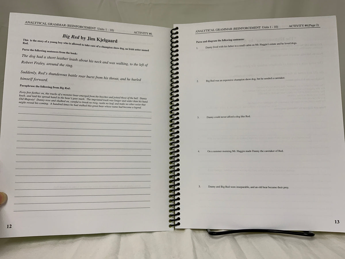 Analytical Grammar Set of 5