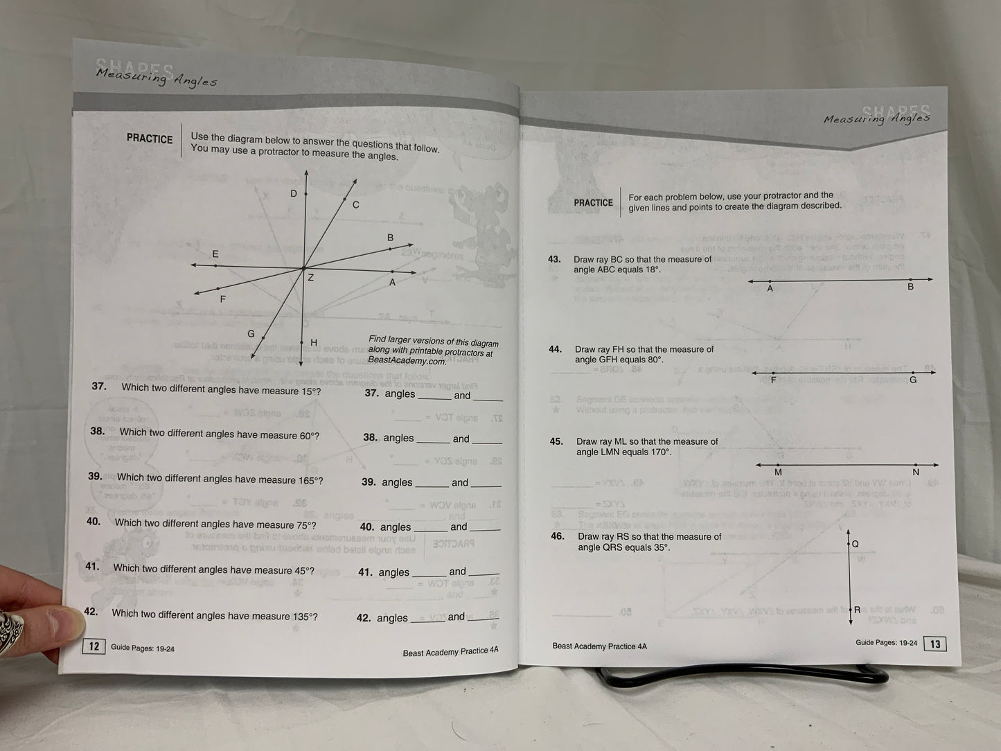 Beast Academy Level 4 Math - Set of 8