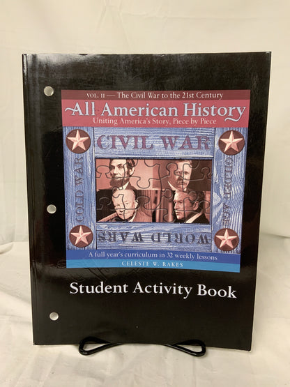 All American History Volume 2 Student Activity Book