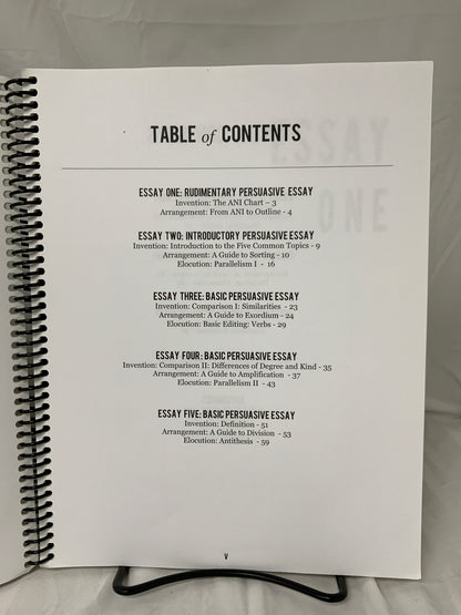 The Lost Tools of Writing Level 1 Student Workbook