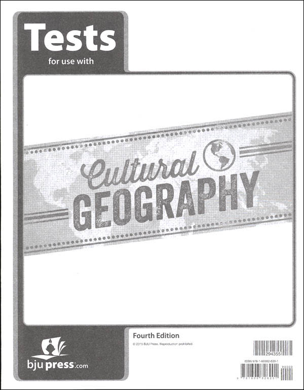 Cultural Geography Tests (4th ed.)