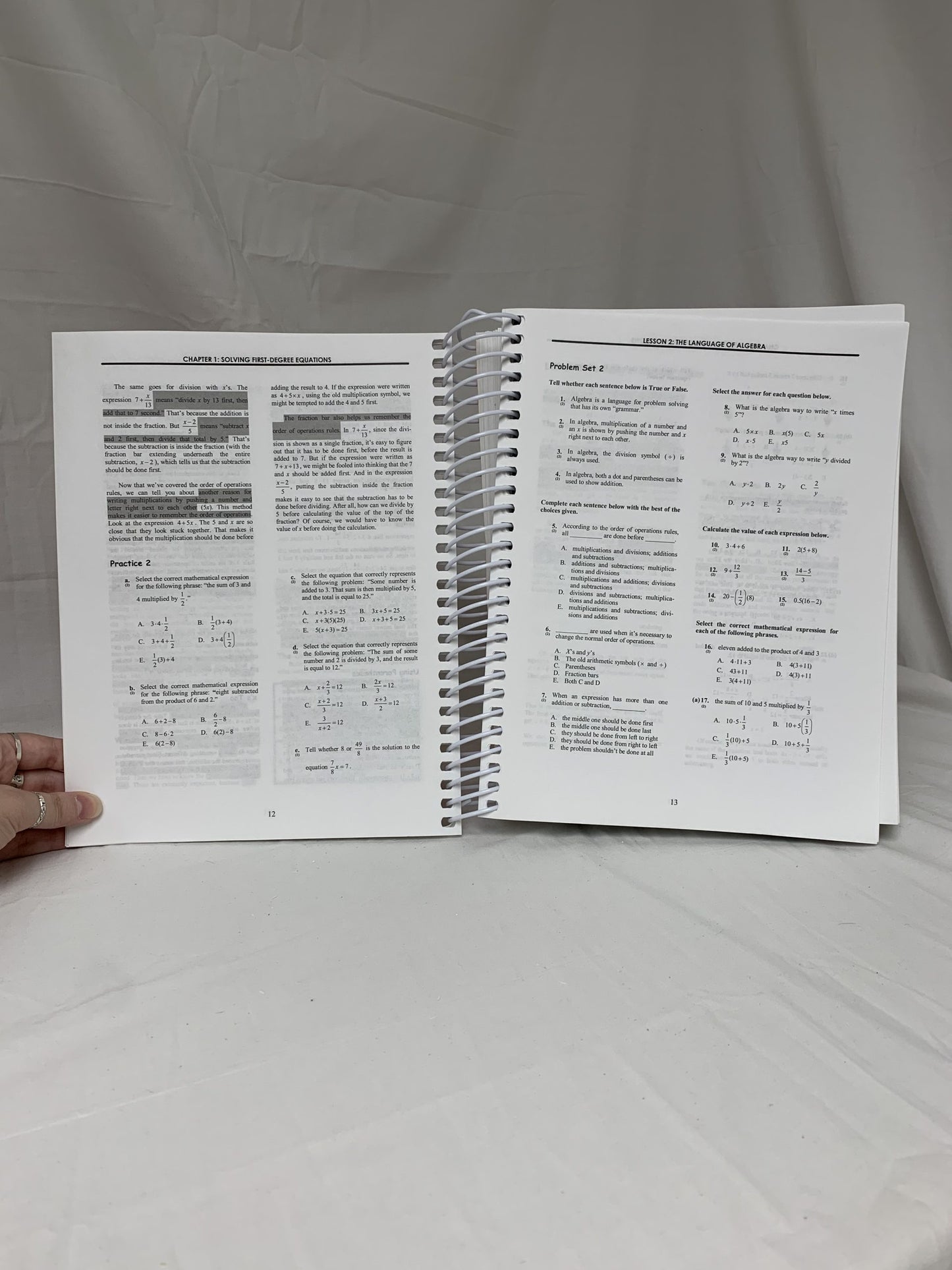 Algebra 2 2.0 (Teaching Textbooks) Set of 3