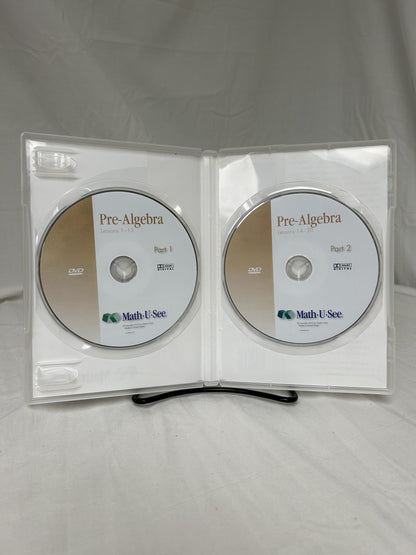 Math-U-See Pre-Algebra Instruction Pack