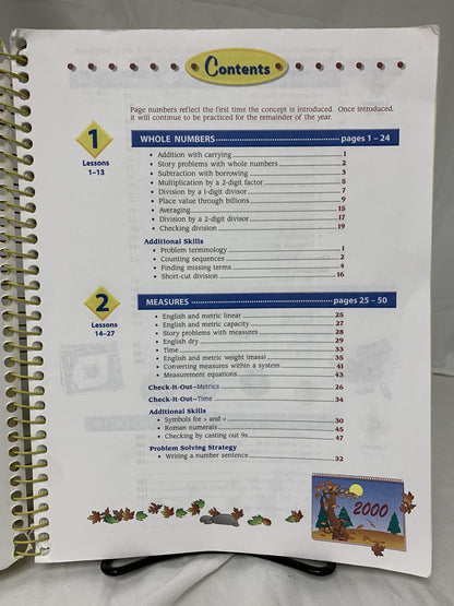 Abeka Arithmetic 5 (3rd Ed.) Set of 2