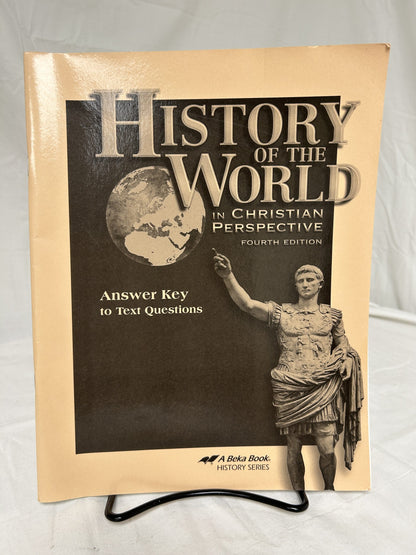 Abeka History of the World (4th Ed.) Set of 2