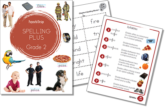 Spelling Plus: Grade 2, Student Textbook