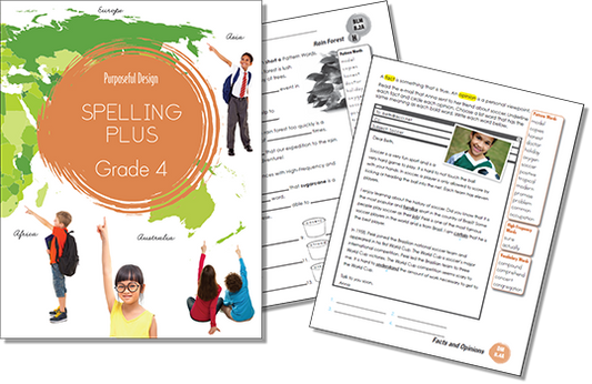 Spelling Plus: Grade 4, Student Textbook