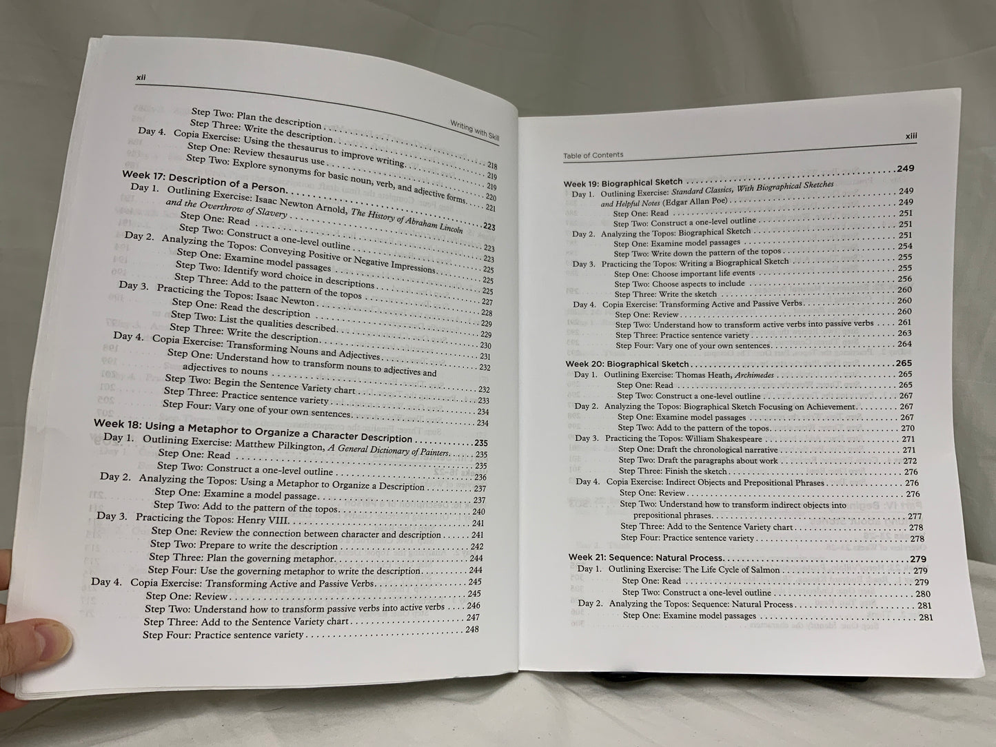 Writing With Skill Level 1 Student Workbook