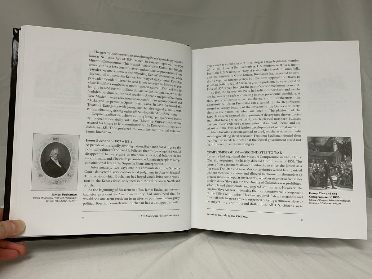 All American History Volume 2 Student Reader