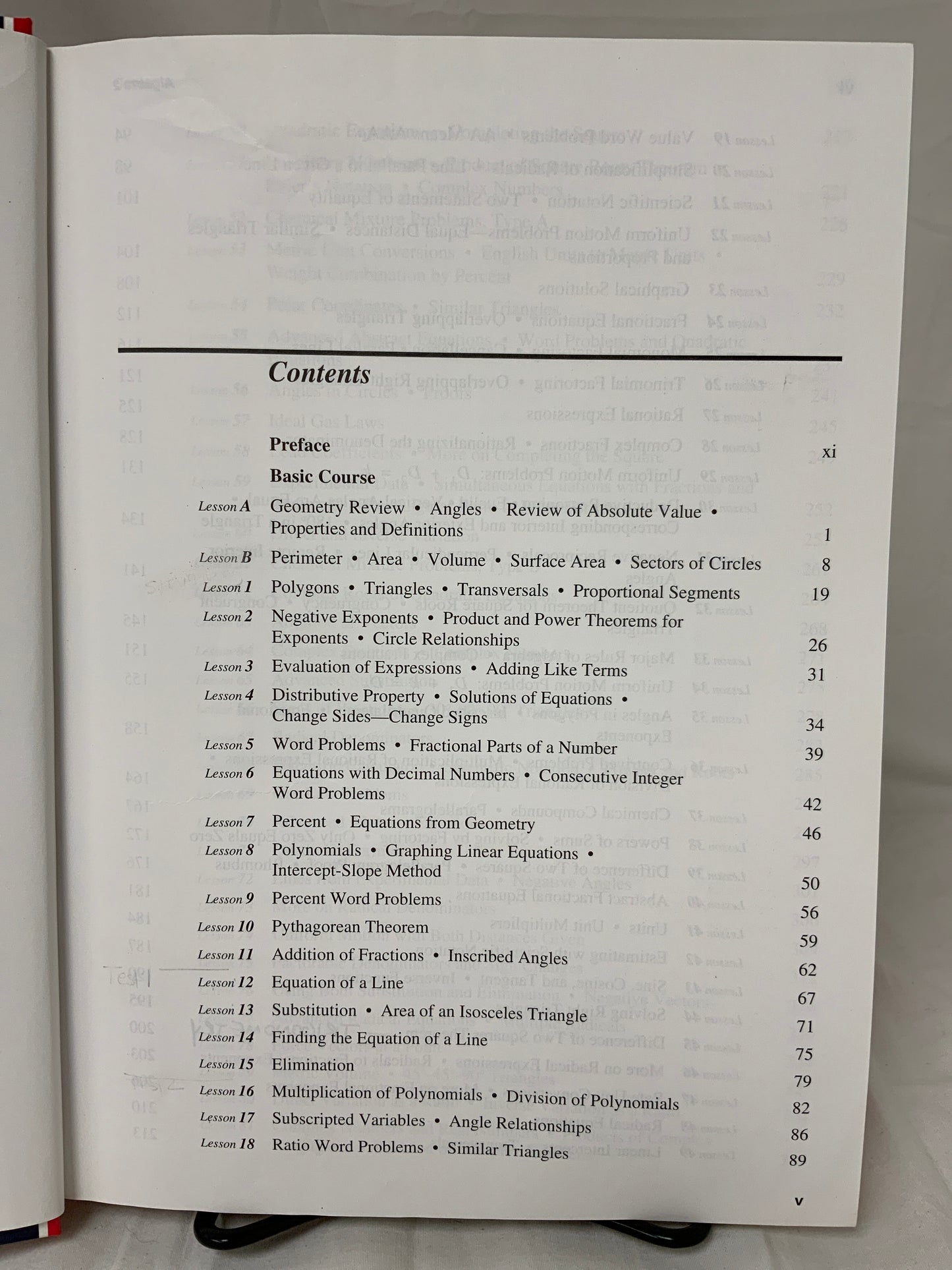 Saxon Algebra 2 (3rd Ed.) Textbook