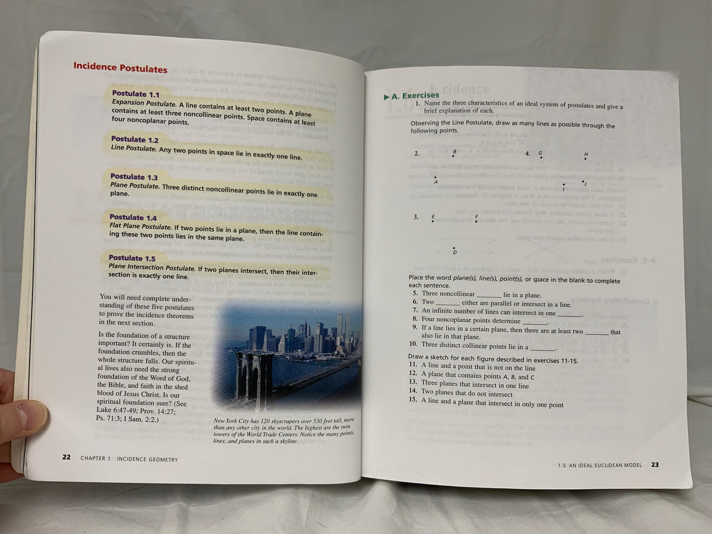 BJU Geometry (2nd Ed.) Textbook