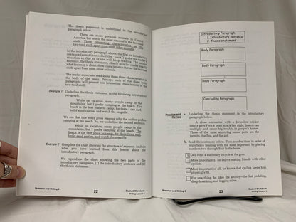 Saxon Grammar & Writing 6 (2nd Ed.) Student Workbook